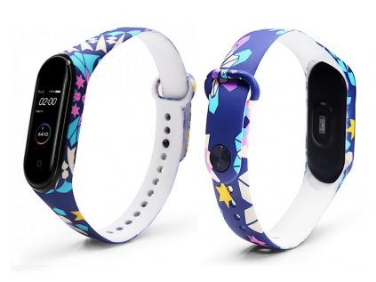 Mi Band 3 4 naramek hvezdicovite listy