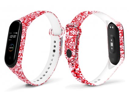 Mi Band 3 4 nahradni naramek bile vzory