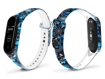 Mi Band 3 4 naramek snehova krajina