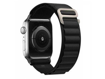 Alpský ťah - remienok na Apple Watch - Čierny
