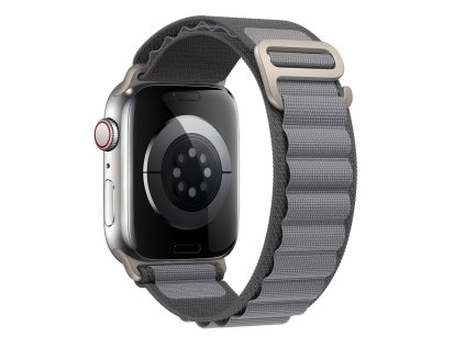 Alpský ťah - remienok na Apple Watch - Tmavo šedý