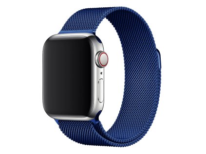 MILÁNSKY LOOP pre Apple Watch - Magnetický - Modrý