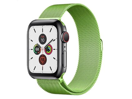 MILÁNSKY LOOP pre Apple Watch - Magnetický - Výrazne zelený