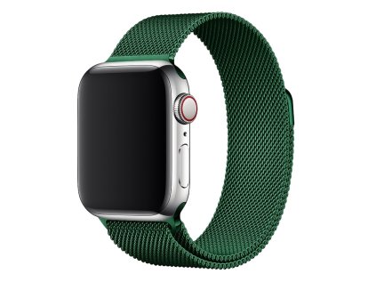 MILÁNSKY LOOP pre Apple Watch - Magnetický - Zelený