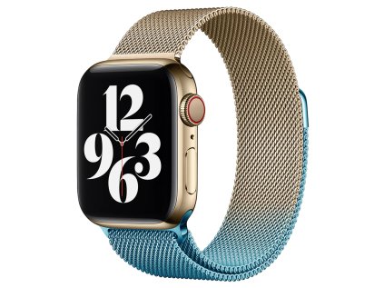 MILÁNSKY LOOP pre Apple Watch - Magnetický - Modrý gradient