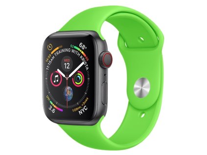 Jednofarebný remienok na Apple Watch - Zelený