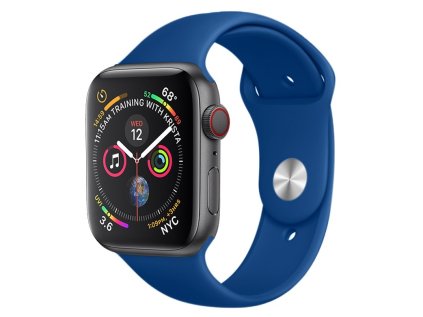 Jednofarebný remienok na Apple Watch - Diamond blue