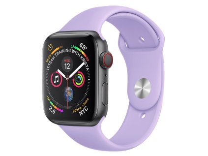 Jednofarebný remienok na Apple Watch - Levanduľový