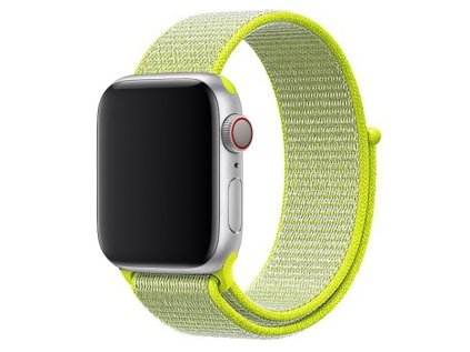 Nylonový remienok na Apple Watch na suchý zips - Jablko
