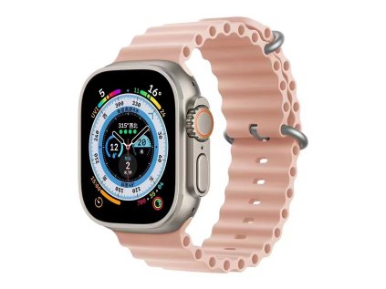 Oceánsky ťah na Apple Watch - Ružový