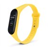 Mi Band 3 4 jednobarevný náhradní náramek žlutá