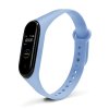 Mi Band 3 4 jednobarevný náhradní náramek světle modrý