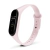 Mi Band 3 4 jednobarevný náhradní náramek rýžově růžový
