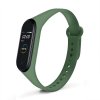 Mi Band 3 4 jednobarevný náhradní náramek army zelená