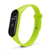 Mi Band 3 4 jednobarevný náhradní náramek jablkově zelený