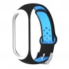 Mi Band 3 4 sportovní náramek s kovovým zapínáním modrý