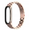 Mi Band 3 4 náhradní náramek chirurgická ocel BO rose zlatá