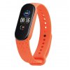 Oranžový diamantový vzor - Mi Band 5/6 náhradný náramok
