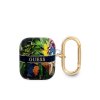 Guess Flower Print Pouzdro Airpods 1 2