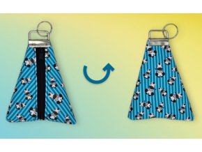 Klíčenka Zebra