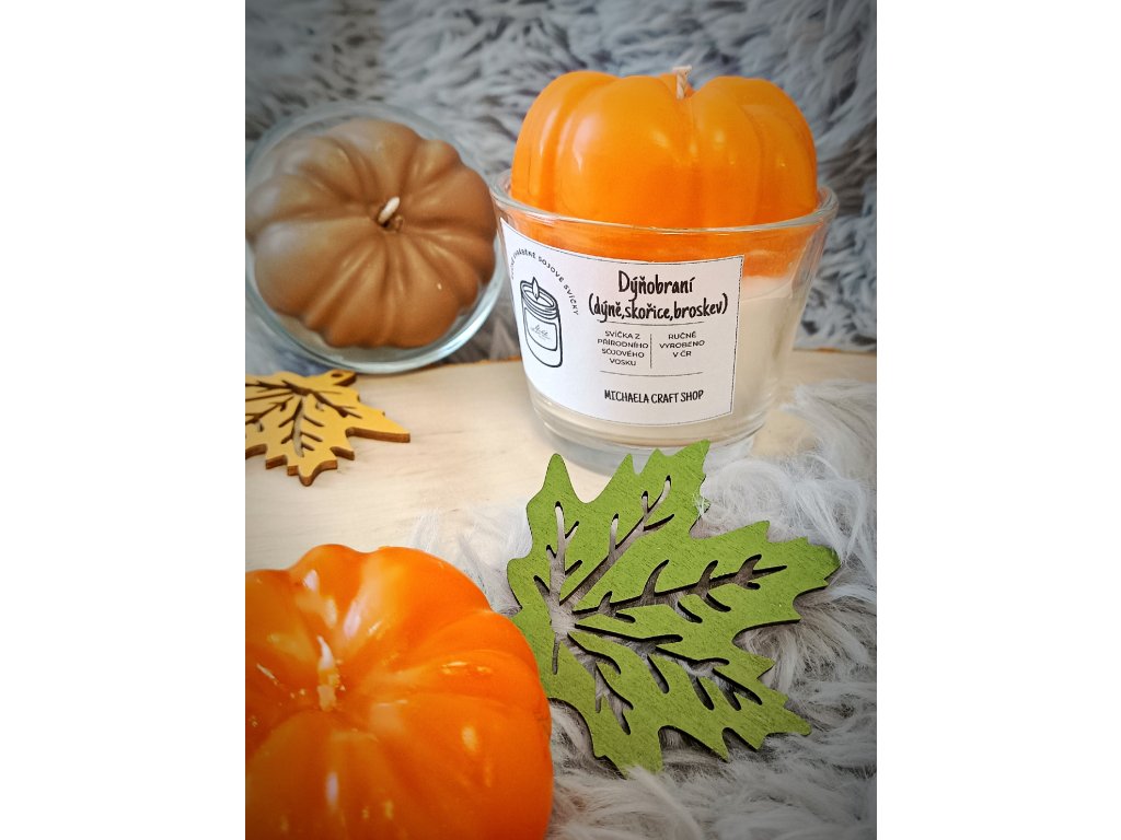 Sójová svíčka - Dýňobraní