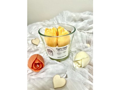 Sójová svíčka - Tulipány