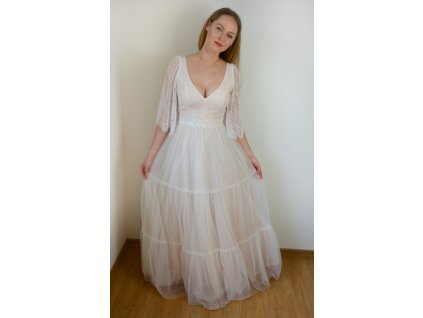 Romantické tylové svatební šaty Rosie