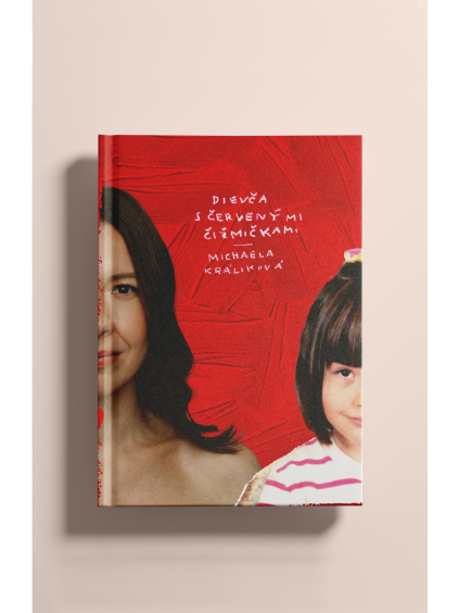 Dievča s červenými črievičkami kniha obalka