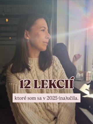 Silvestrovské bilancovanie 2025❤️. Ďakujem, úprimne a vážne každému, kto tu je na tejto ceste so mnou. Občas tomu stále...