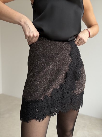 Lurex skirt