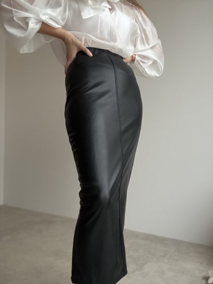 Spódnica z ekoskóry