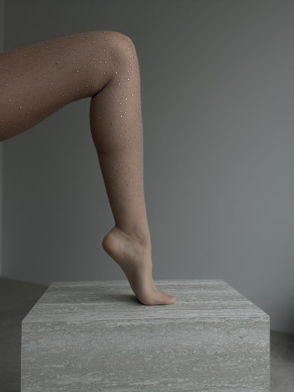 Rajstopy z cyrkoniami