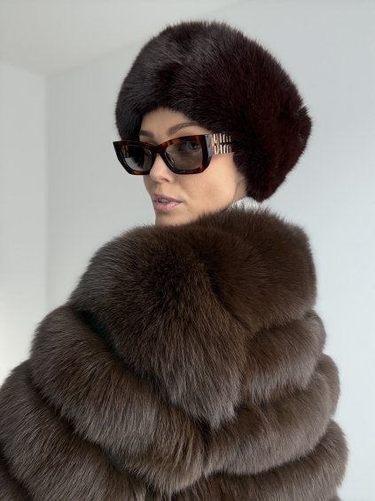 Futrzana opaska na głowę