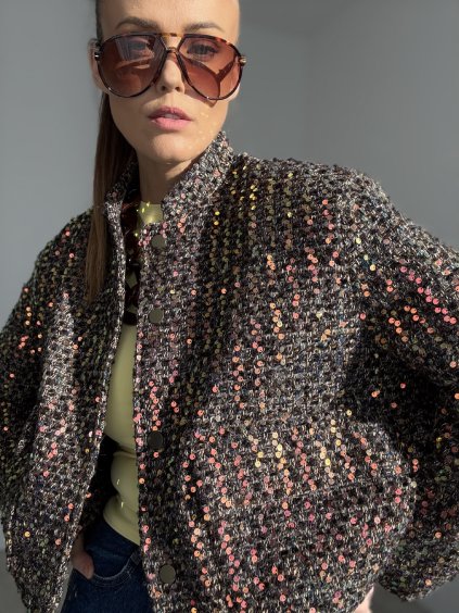 Sequin jacket