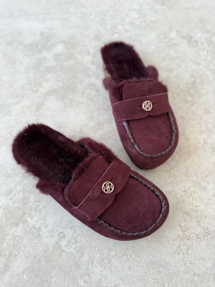 Kožušinové šľapky