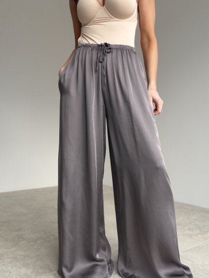 Satin trousers