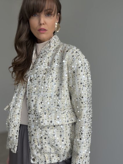 Sequin jacket