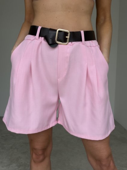 Krátke nohavice s opaskom