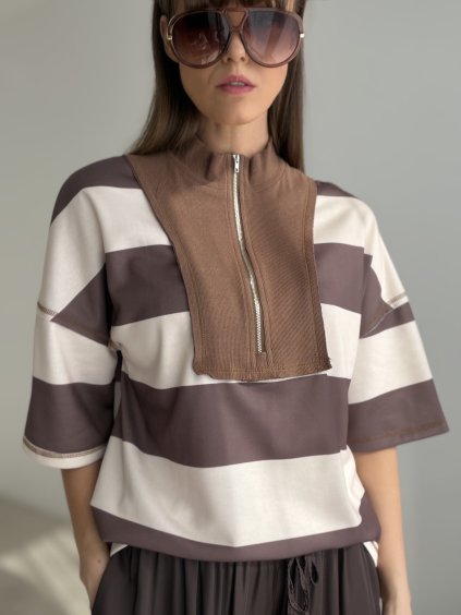 Striped tunic