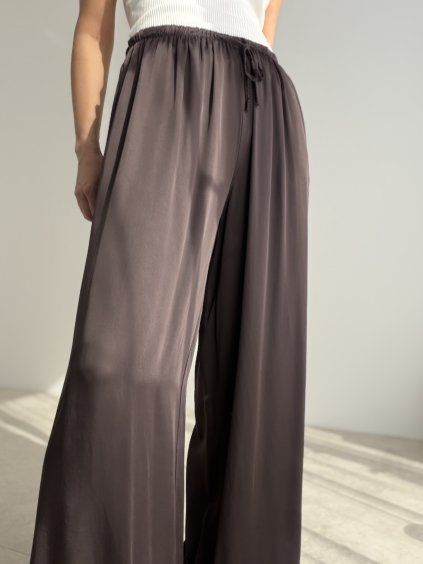 Satynowe spodnie