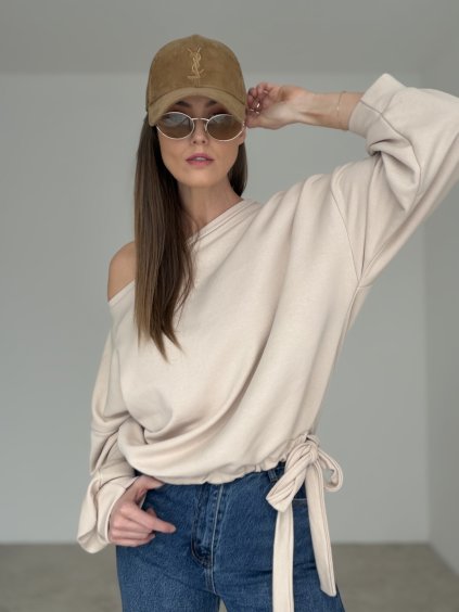 Bavlnená oversize mikina