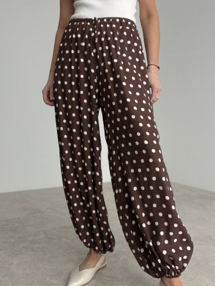 Polka dot trousers