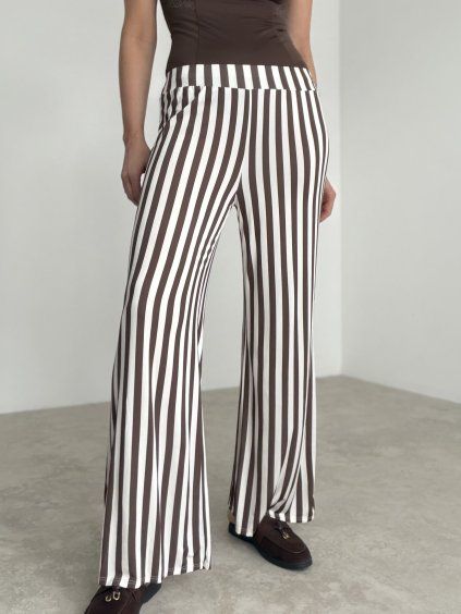 Striped trousers