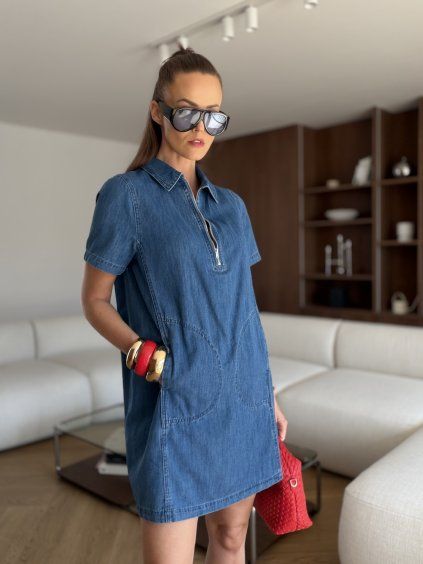 Denim dress