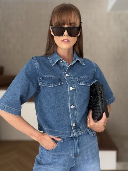 Denim shirt