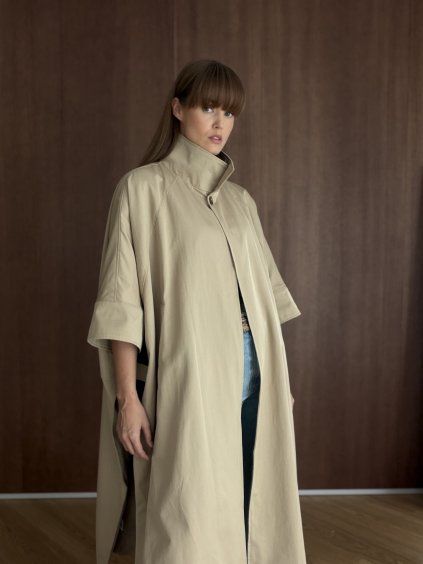 Oversized trench coat