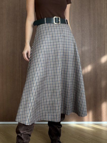 Plaid Skirt