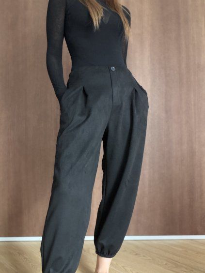 Suede Trousers