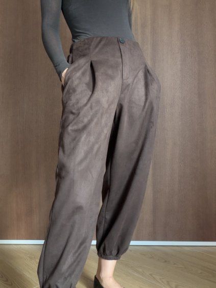 Suede Trousers
