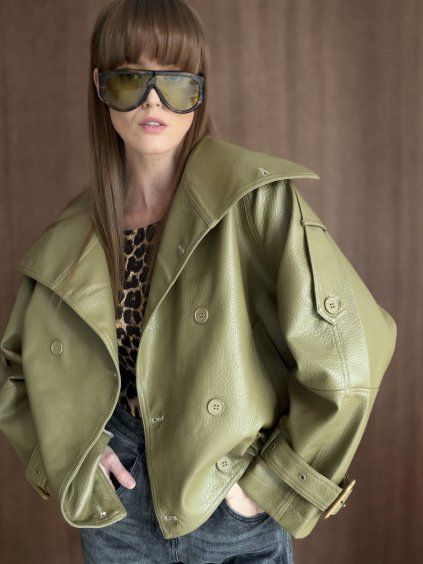 Faux Leather Jacket